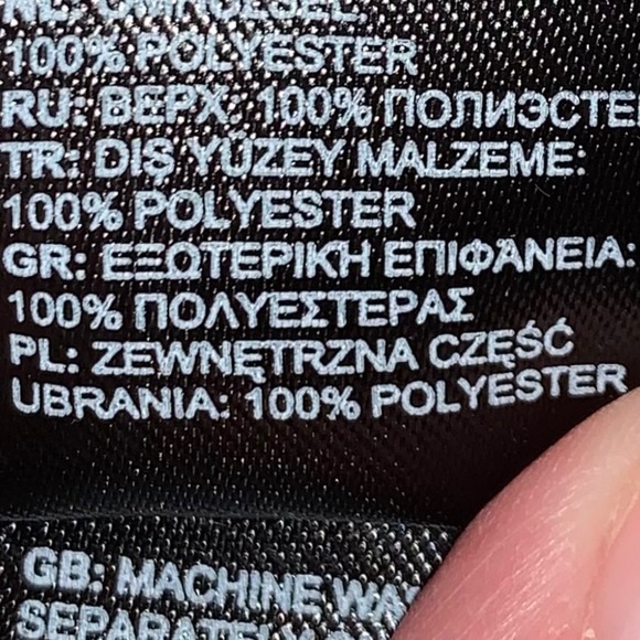 ⏰The North Face XS grey fleece pullover zip jacket - Picture 15 of 15